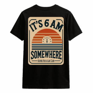 Silver Fox Bar Stamp Tee – Classic. Local. Untamed.