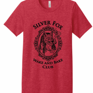 The Silver Fox "Wake & Bake Club" Official Tee